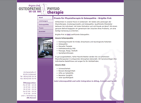 Praxis fr Physiotherapie Fink